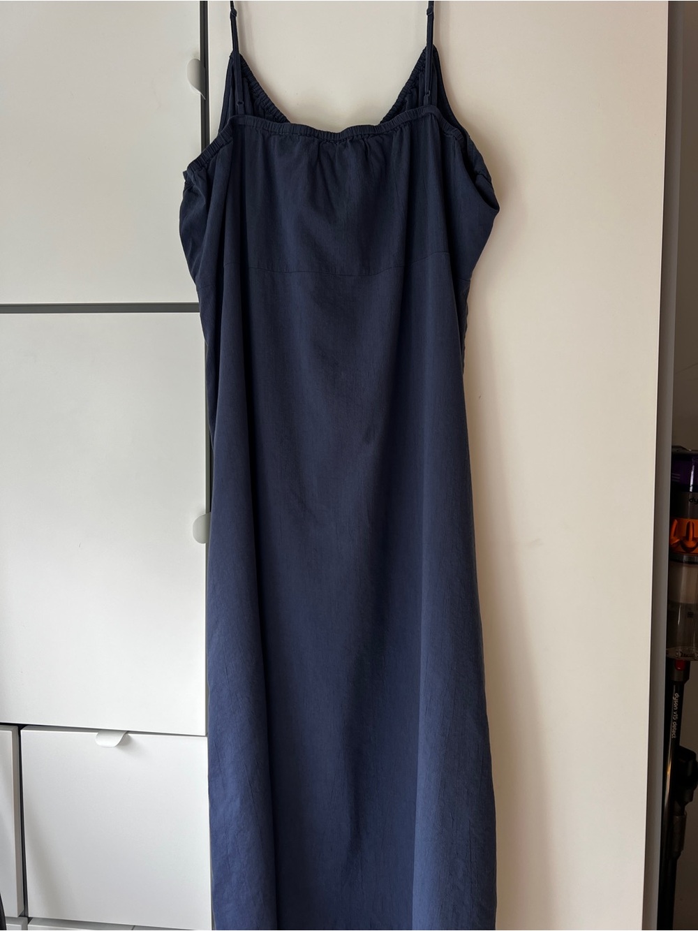 Old Navy Navy Blue Maxi Dress with Spaghetti Straps - Picture 3 of 5